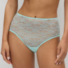 High waisted brief, lace, ysabel mora.