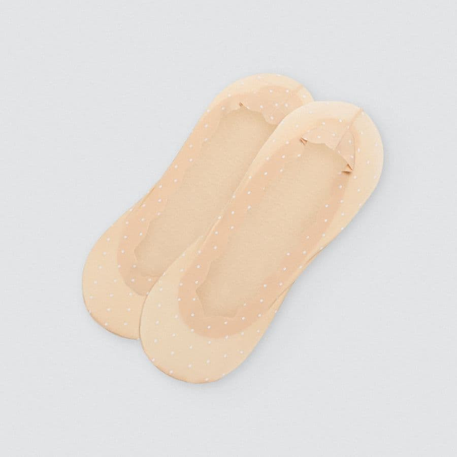 Packx3 dots invisible socks, ysabel mora.