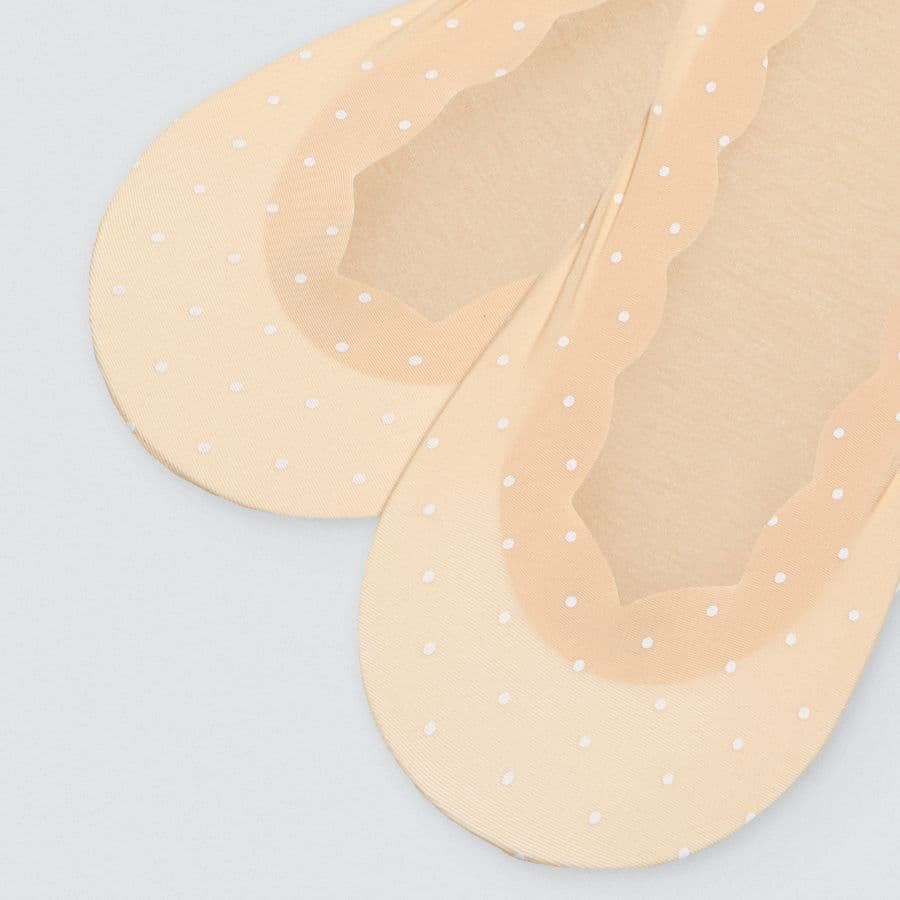 Packx3 dots invisible socks, ysabel mora.