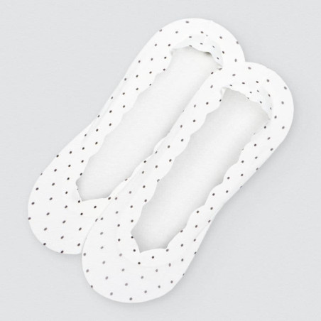 Packx3 dots invisible socks, ysabel mora.