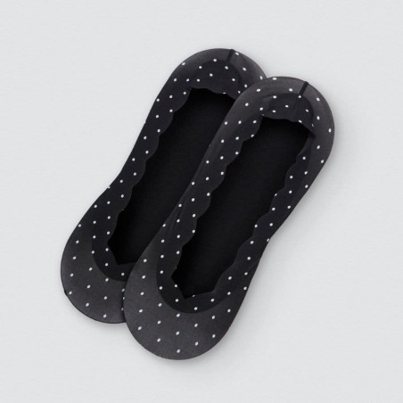 Packx3 calcetines invisibles lunares, ysabel mora.