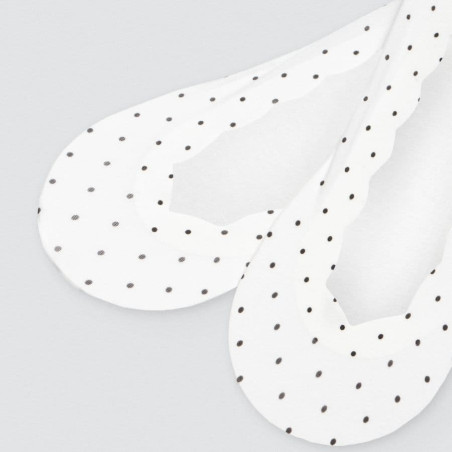Packx3 dots invisible socks, ysabel mora.