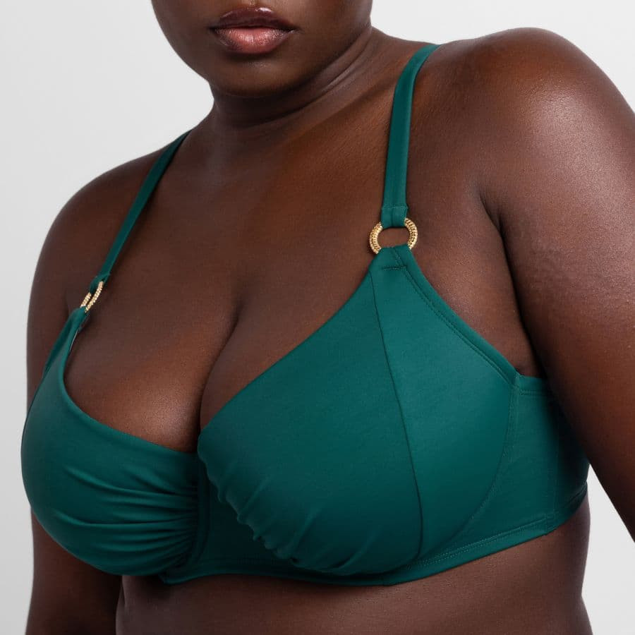 Bikini top, underwired, padded, mali, dorina.