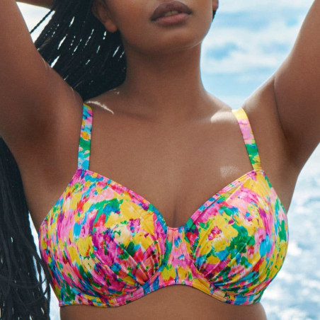 Minimizer bikini top, underwired, non padded, ubud, primadonna swim.