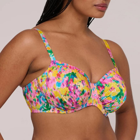 Minimizer bikini top, underwired, non padded, ubud, primadonna swim.