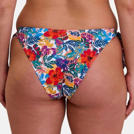 Conjunto bikini sin tirantes, curaçao, sans complexe.