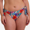 Strapless bikini top + bikini briefs waist ropes, sans complexe. Strapless bikini top + bikini briefs waist ropes, sans complexe.