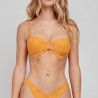 Strapless bikini top + brazilian bikini briefs, gisela.