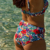 Bikini top + bikini full briefs, curaçao, sans complexe. Bikini top + bikini full briefs, curaçao, sans complexe.