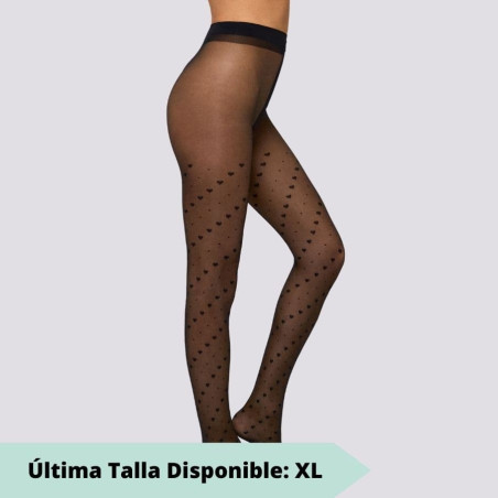 Fantasy tights dots and hearts, ysabel mora.