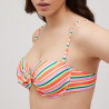 Strapless bikini top + bikini briefs, ysabel mora. Strapless bikini top + bikini briefs, ysabel mora.