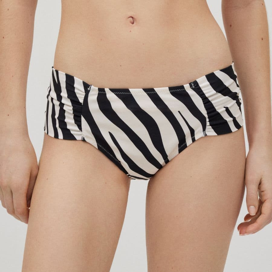 Strapless Bikini Top + Shaping Bikini Briefs, Ysabel Mora.