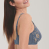 Minimizer bra, non wired, padded, colette, rosa faia.