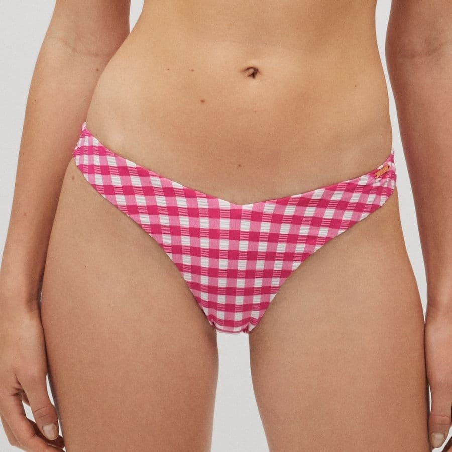 Bikini top + brazilian bikini briefs, ysabel mora.
