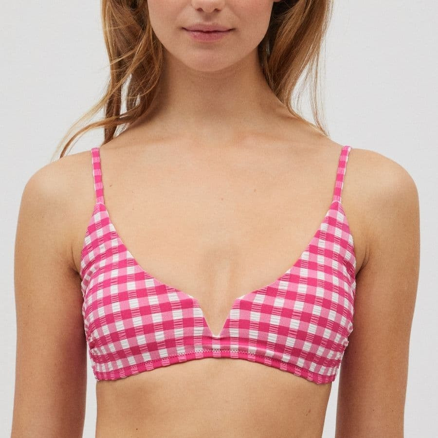 Bikini top + brazilian bikini briefs, ysabel mora.