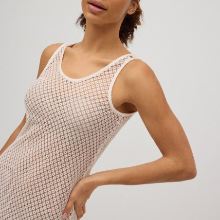 Openwork dress, ysabel mora.