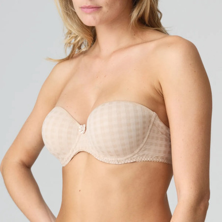 strapless bra, avero, marie jo.