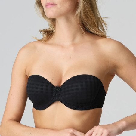 strapless bra, avero, marie jo.