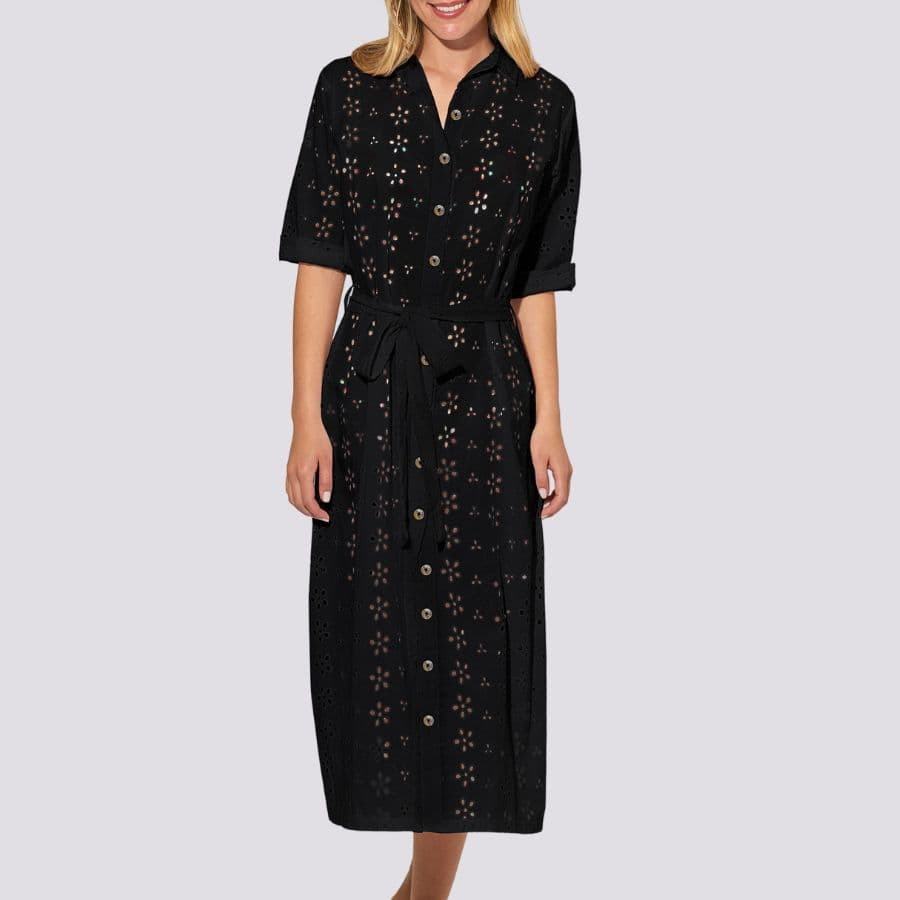 Shirt dress, promise.