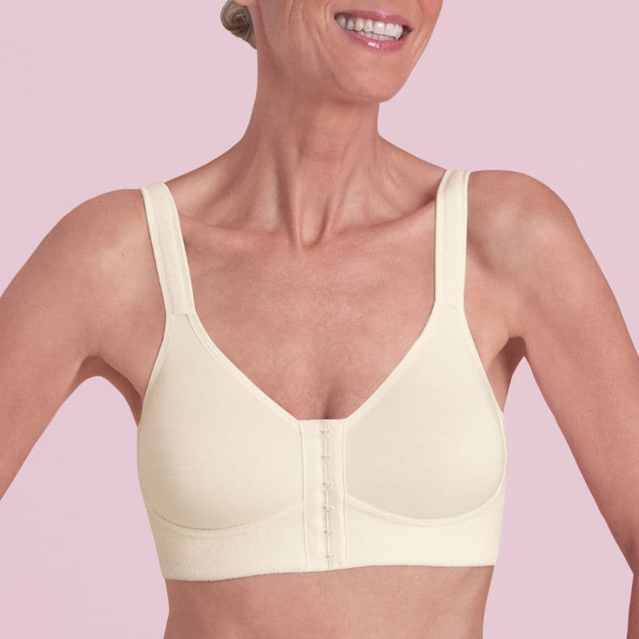 Prosthetic and postoperative bra, non wired, salvia, anita care.