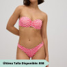 Push up bikini top + brazilian bikini briefs, mahé, ysabel mora.