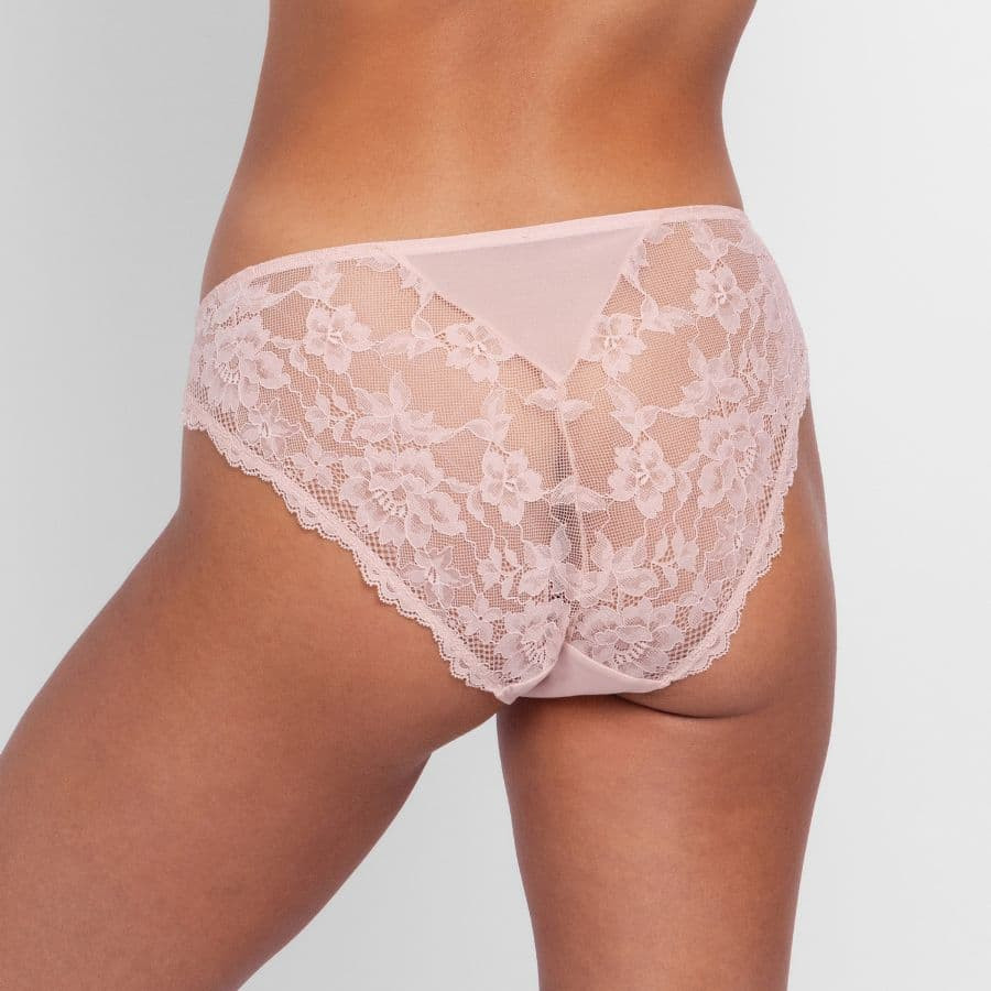 Braguitas corte midi de encaje floral, emory de dorina.
