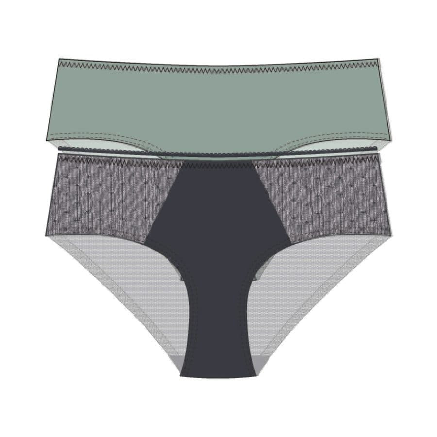 Packx2 medium briefs, madison, dorina.