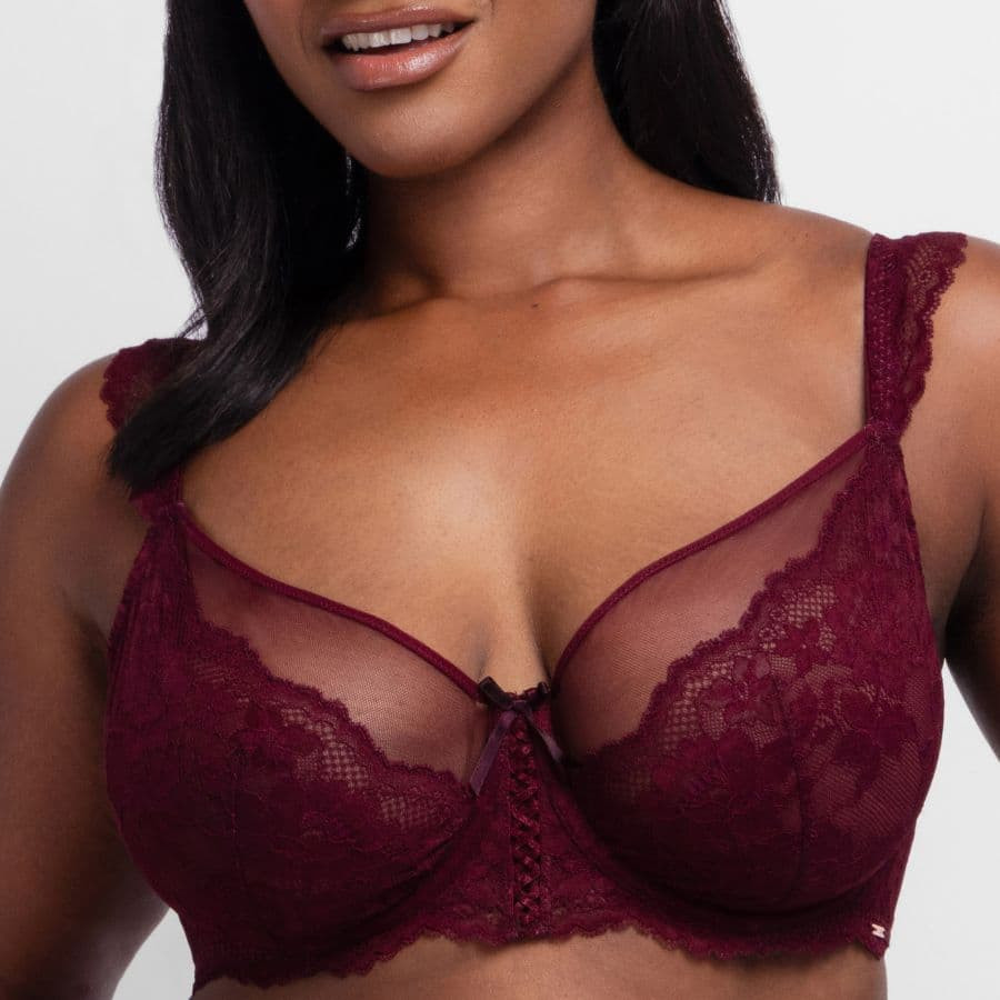 Full cup bra, underwired, non padded, lyra satin, dorina.