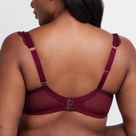 Full cup bra, underwired, non padded, lyra satin, dorina.