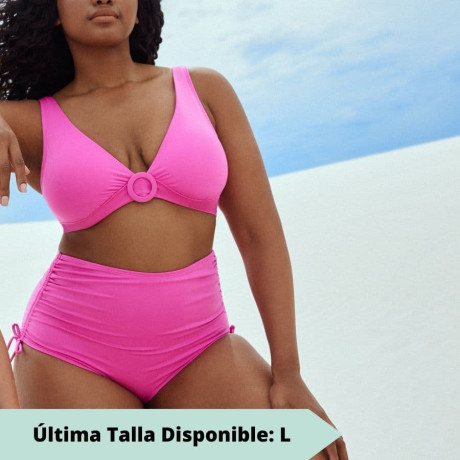 Conjunto bikini lactancia y premamá, azzurra de dorina.