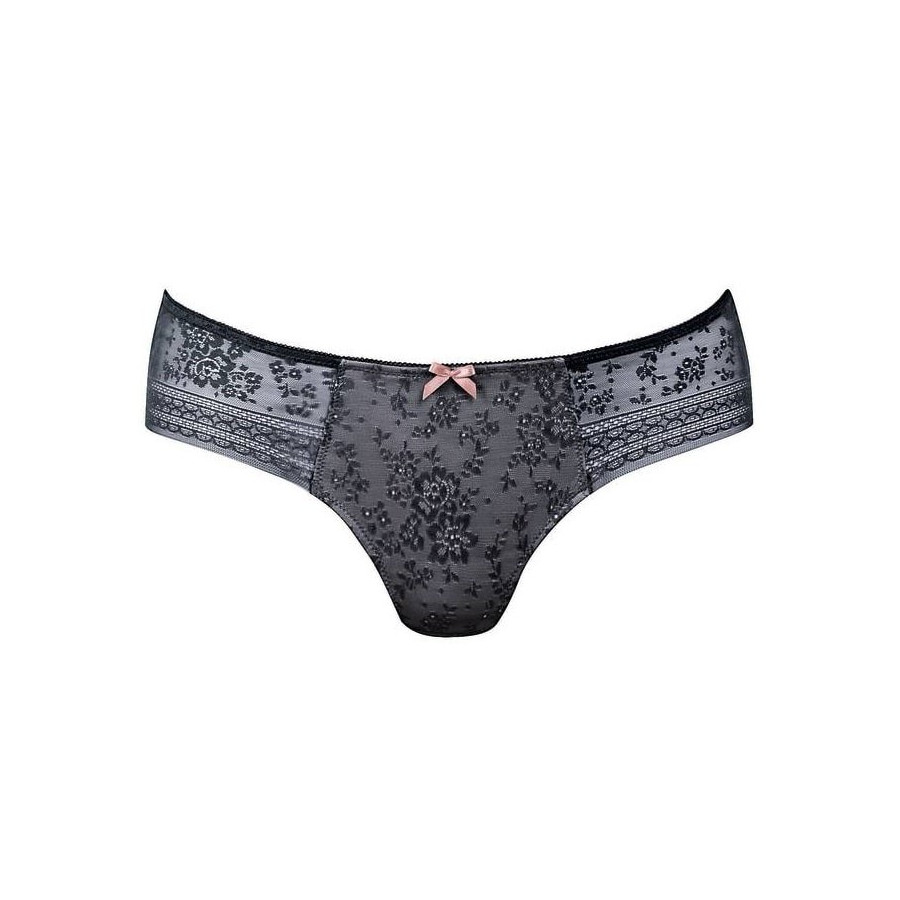 Braguita de corte midi encaje, fleur de rosa faia.