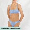 conjunto bikini bandeau sin aros, copa b de ysabel mora.