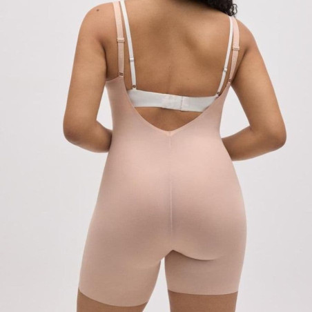 Open-bust bodysuit, ysabel mora.