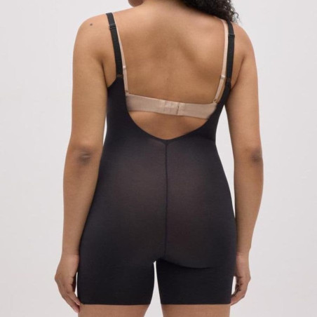 Open-bust bodysuit, ysabel mora.