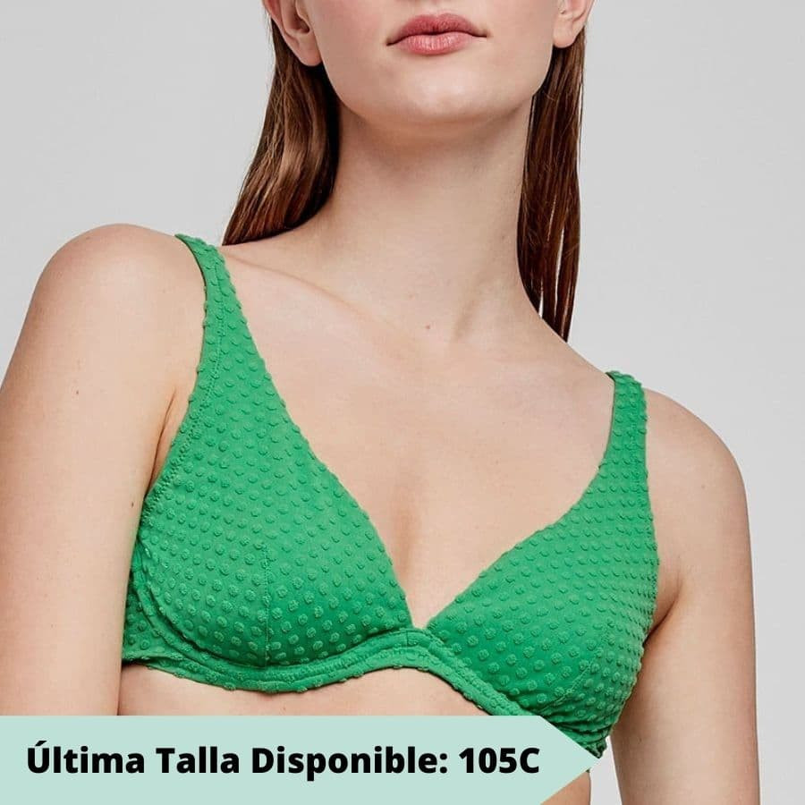 Conjunto bikini capacidad, tejido relieve, gisela.