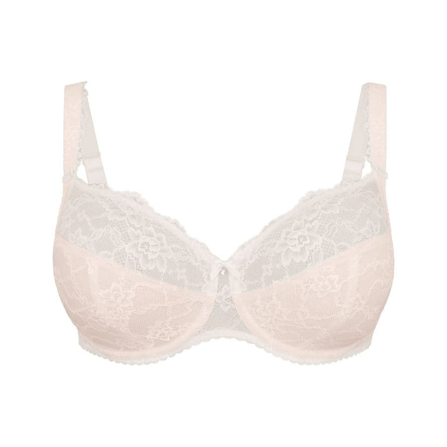 Minimizer bra, underwired, non padded, bobette, rosa faia.