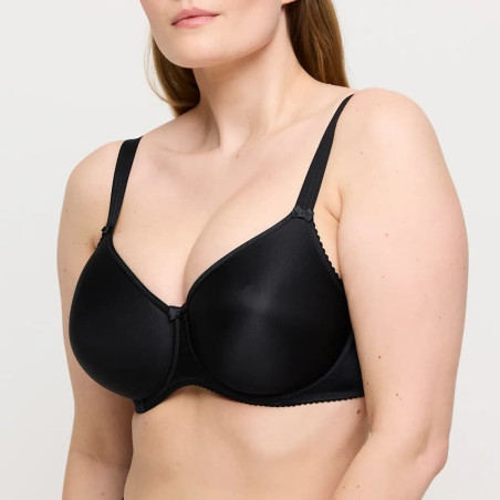 minimizer bra, underwired, non padded, satin, primadonna.