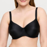minimizer bra, underwired, non padded, satin, primadonna. minimizer bra, underwired, non padded, satin, primadonna.