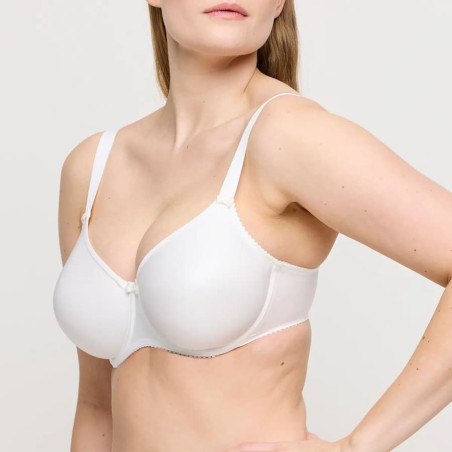 minimizer bra, underwired, non padded, satin, primadonna.