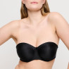 minimizer strapless bra, satin, primadonna. minimizer strapless bra, satin, primadonna.