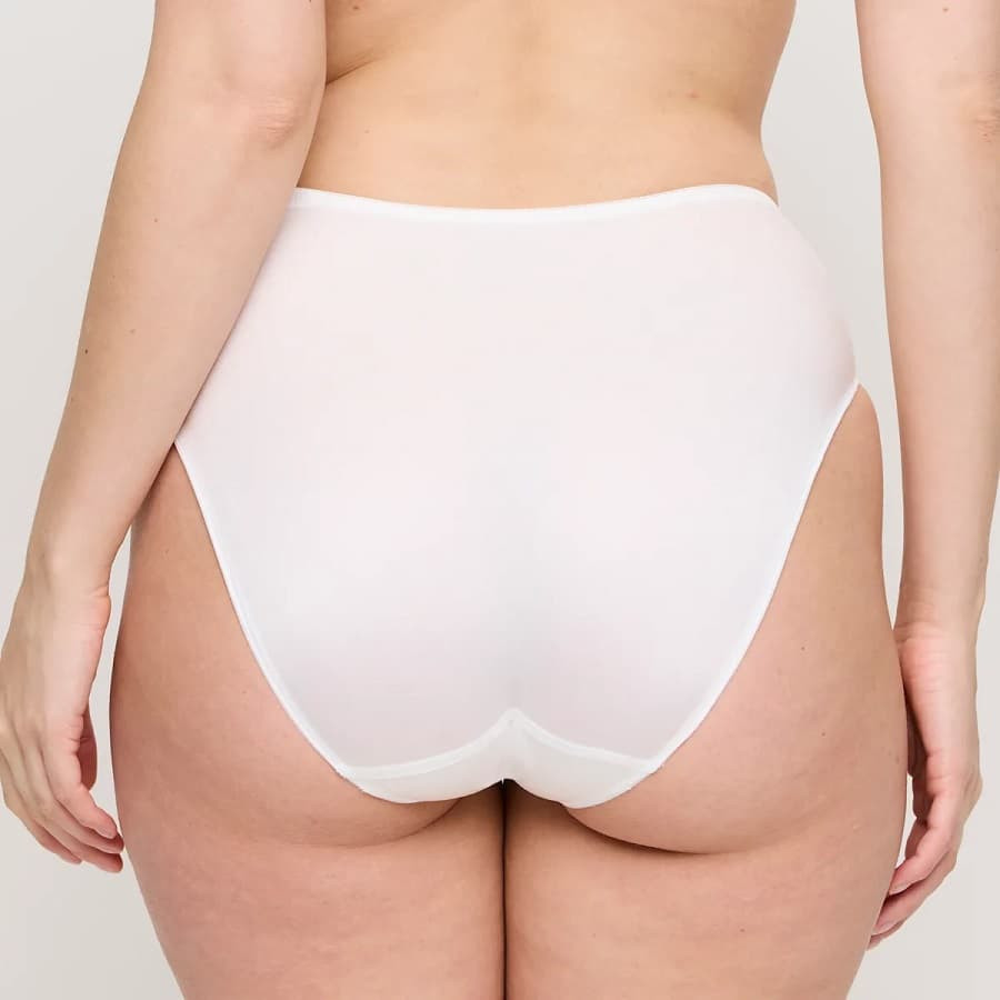 braguita de talle alto básica, satin de primadonna.