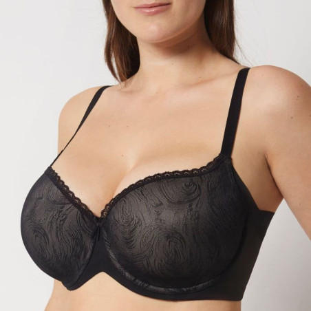 full cup bra, underwired, padded, violeta, selene.
