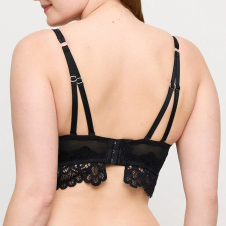 minimizer bralette, underwired, non paded, first night, primadonna twist.