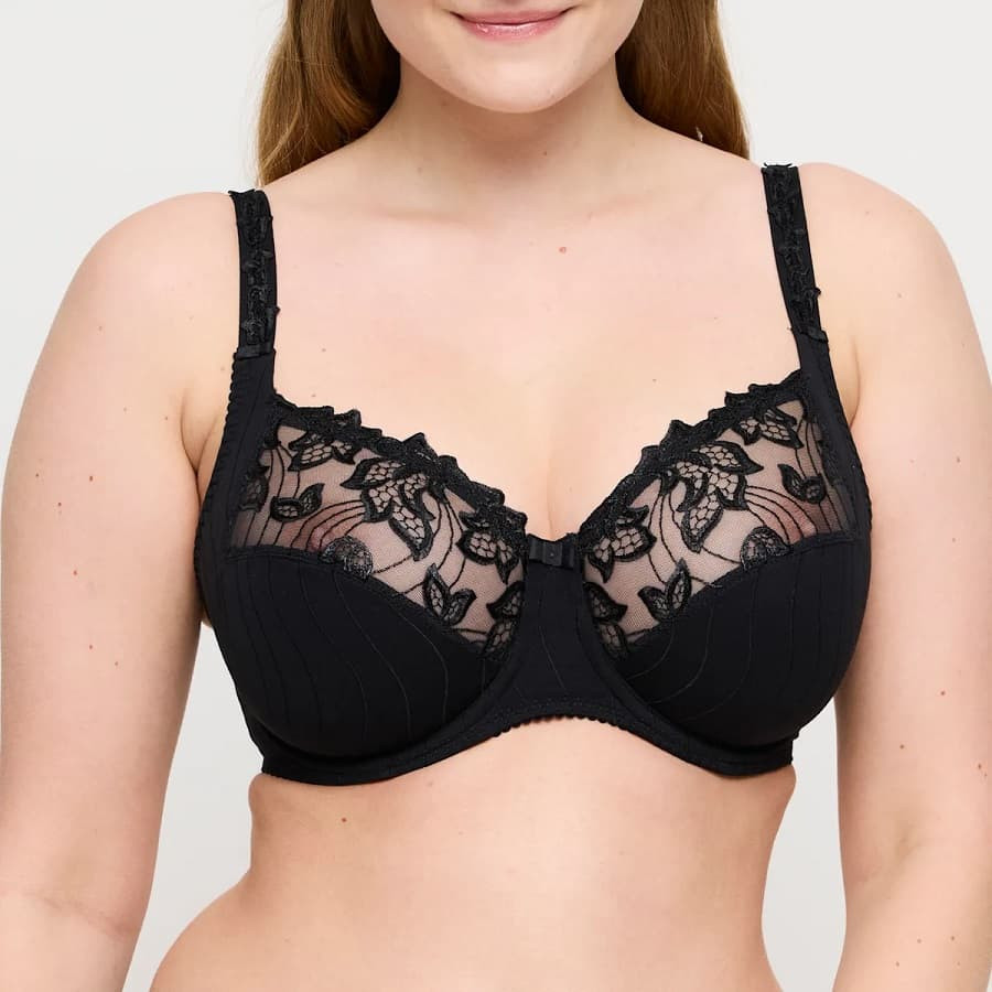 minimizer bra, underwired, non padded, deauville, primadonna.