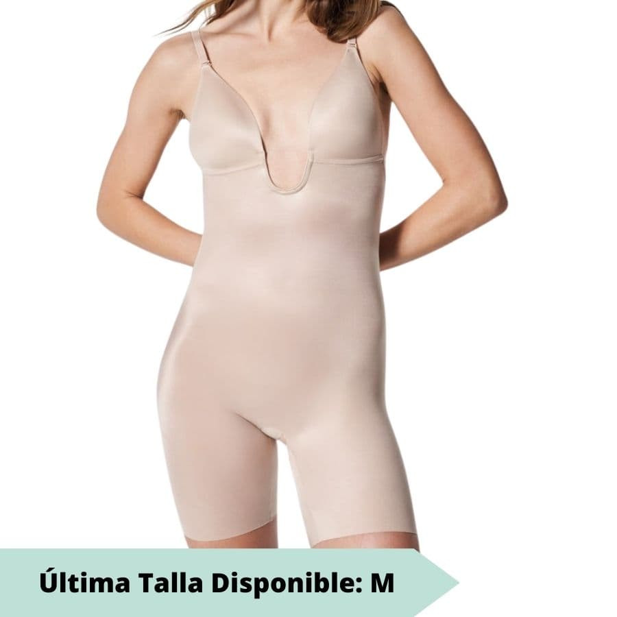 Backless, low-cut, trouser cut bodysuit, spanx.