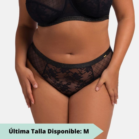 Braguitas de corte midi encaje floral, dulcie de dorina.