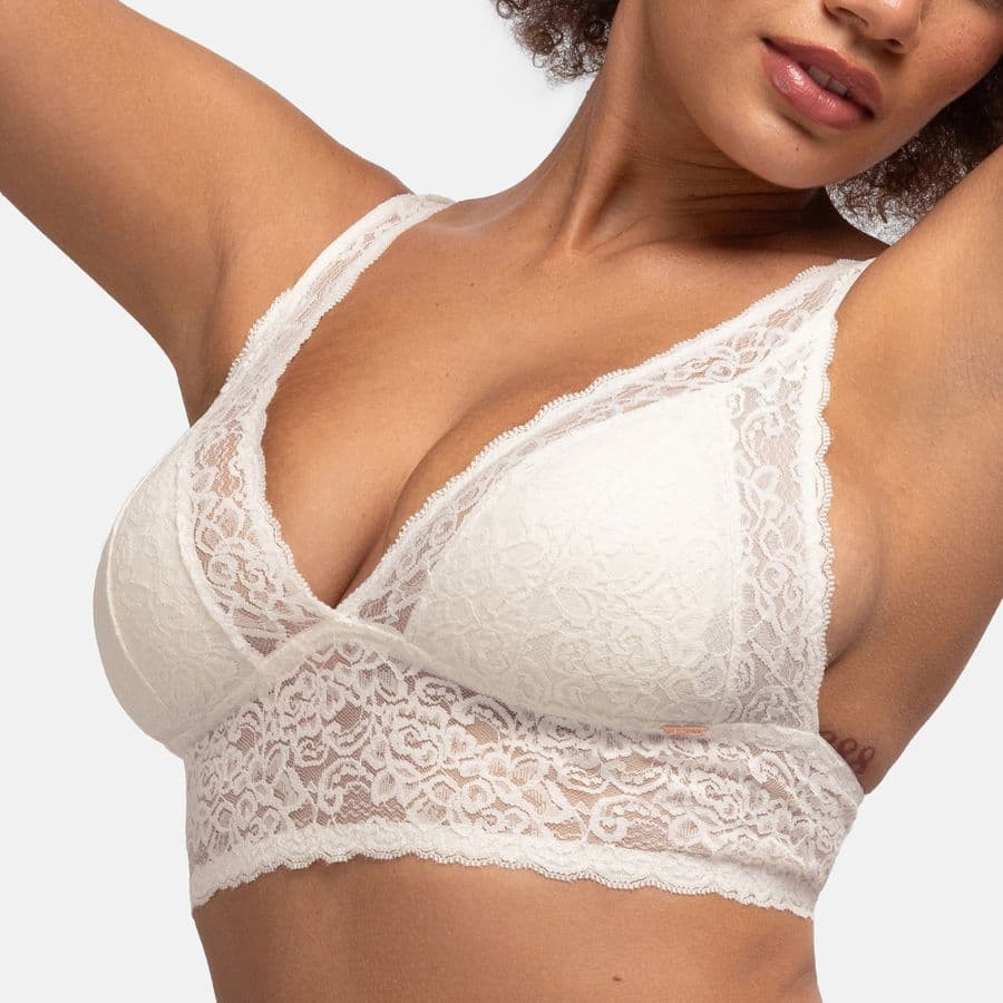 packx2 bralette, non wired, removable padded, lana, dorina.