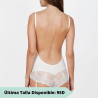 push up backless bodysuit, heritage, ivette bridal.
