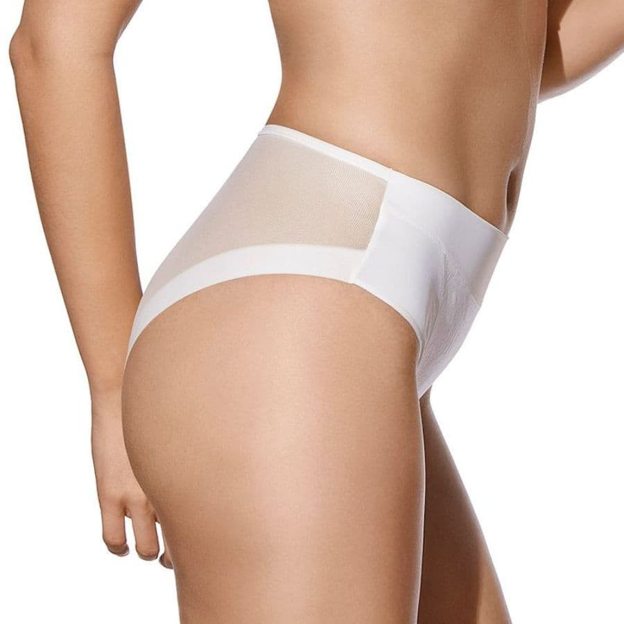 braga alta efecto vientre plano-tanga, violeta de selene.