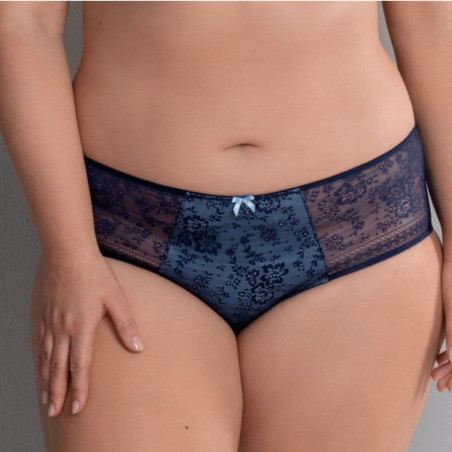 braguitas talle alto encaje, fleur, rosa faia.